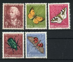 Pro Juventute 1957, postfrisch, ** (2)