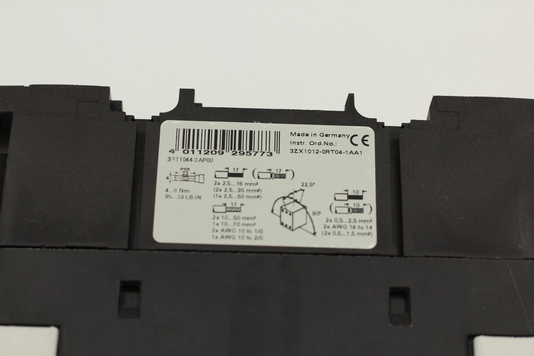 Siemens Componenti elettronici: Siemens Sirius 3RT1044-3AP00 – Usato da Winterthur venduto da Hint17 2