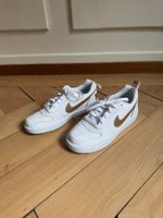 NIKE - Leder Sneaker weiss 37.5