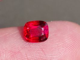 Pigeons Blood Electric Pure Red Spinel