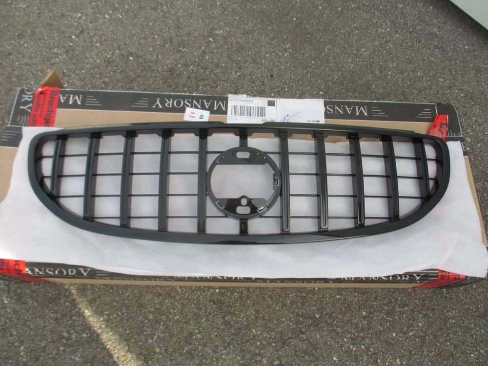 Smart Fortwo 451 Nebelscheinwerfer Abdeckungen Set - 2x Frontstoßstangen Abdeckung Schwarz ABS