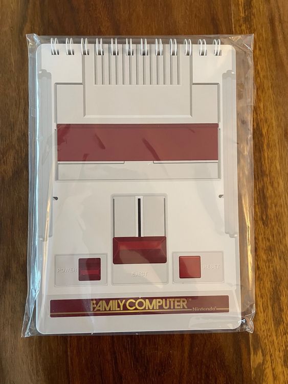 Nintendo Club Notebook Notizbuch Famicom Neu (Neu und originalverpackt ...