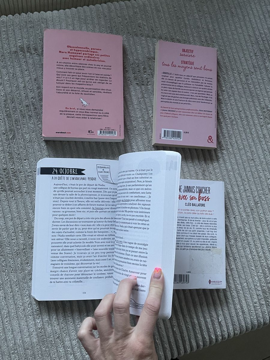 Libri: Lot 4 livres romans – Usato da St-Pierre-Clages venduto da Largomuch 2