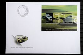 2005 FDC Sonderblock Autosalon Genf
