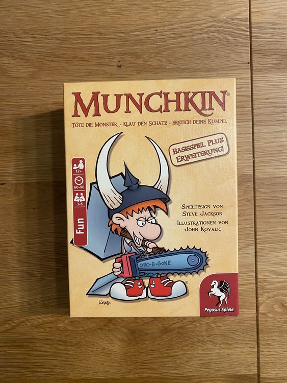 Munchkin Basisspiel plus Erweiterung (Gebraucht) in Luzern für CHF 5 ...