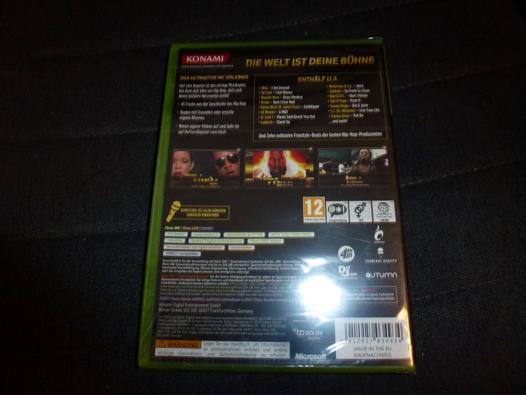 Giochi: Def Jam Rapstar XBOX 360 NEU – Nuovo e nell'imballaggio originale da Olten venduto da Disc-Ausverkauf 1