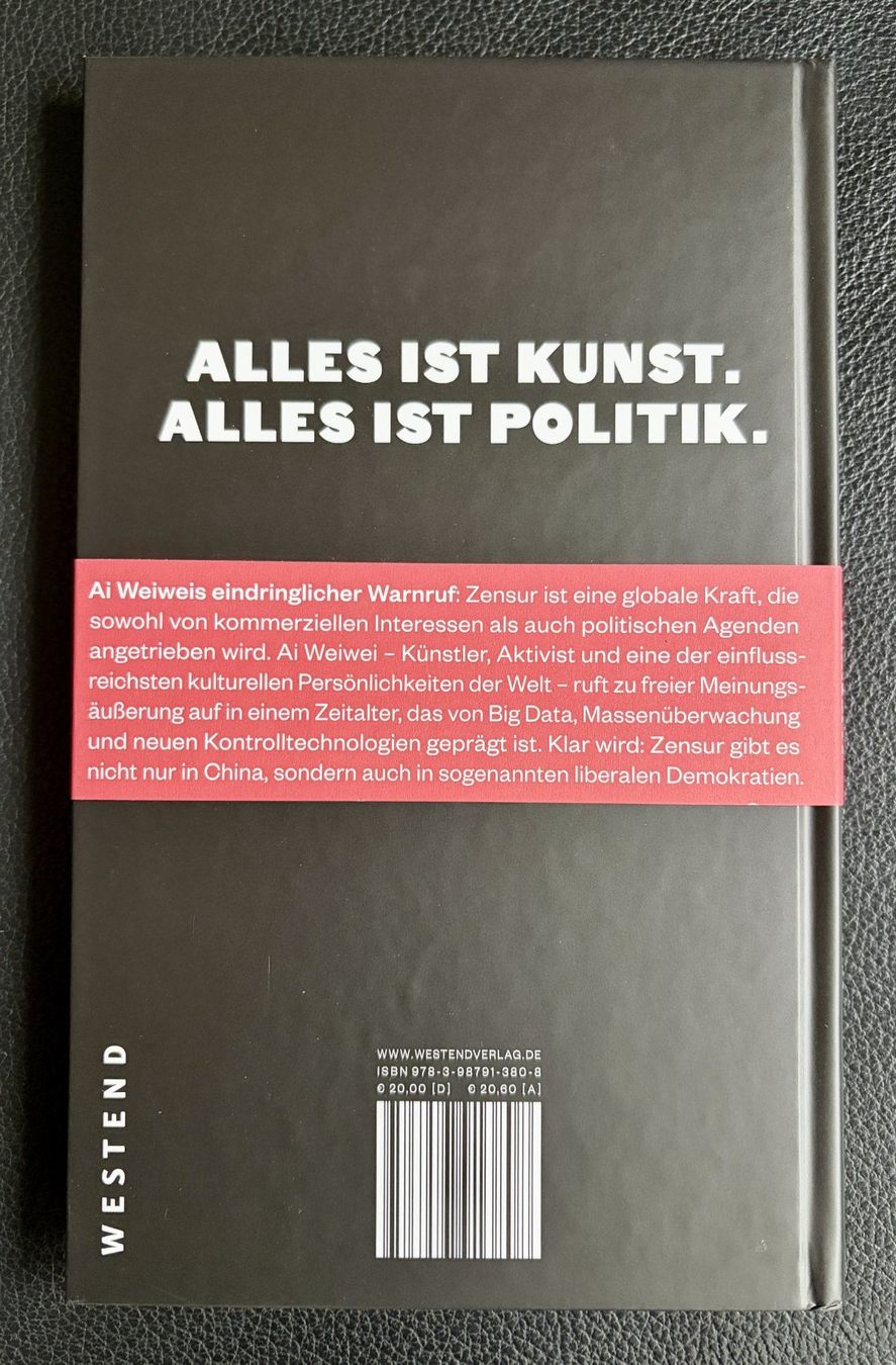 Libri: Ai WeiWei – handsigniert – Nuovo (secondo la descrizione) da Regensdorf venduto da JoergR 2