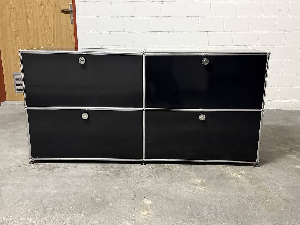 USM Cassettiere: USM Haller Sideboard Schwarz 2x2 – Usato da Dietikon venduto da Kumar_Occasionen 4