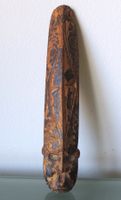 Papua Sepik small wood board ancestor figure