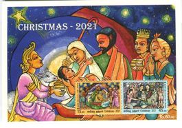 Block "Weihnachten". Sri Lanka.