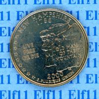 USD___0.25 2000P New Hampshire 1788 unz 1/4 Dollar