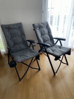 2x Camping-/Klappstühle EVER ADVANCED – neuwertig