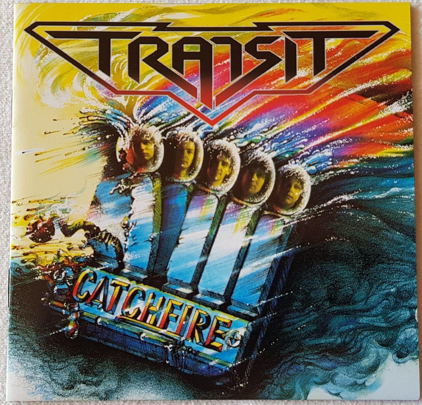 CDs: Transit – Catch Fire - CD - 1994 - Switzerland First Press – Gebraucht aus Uster von Zardodel
