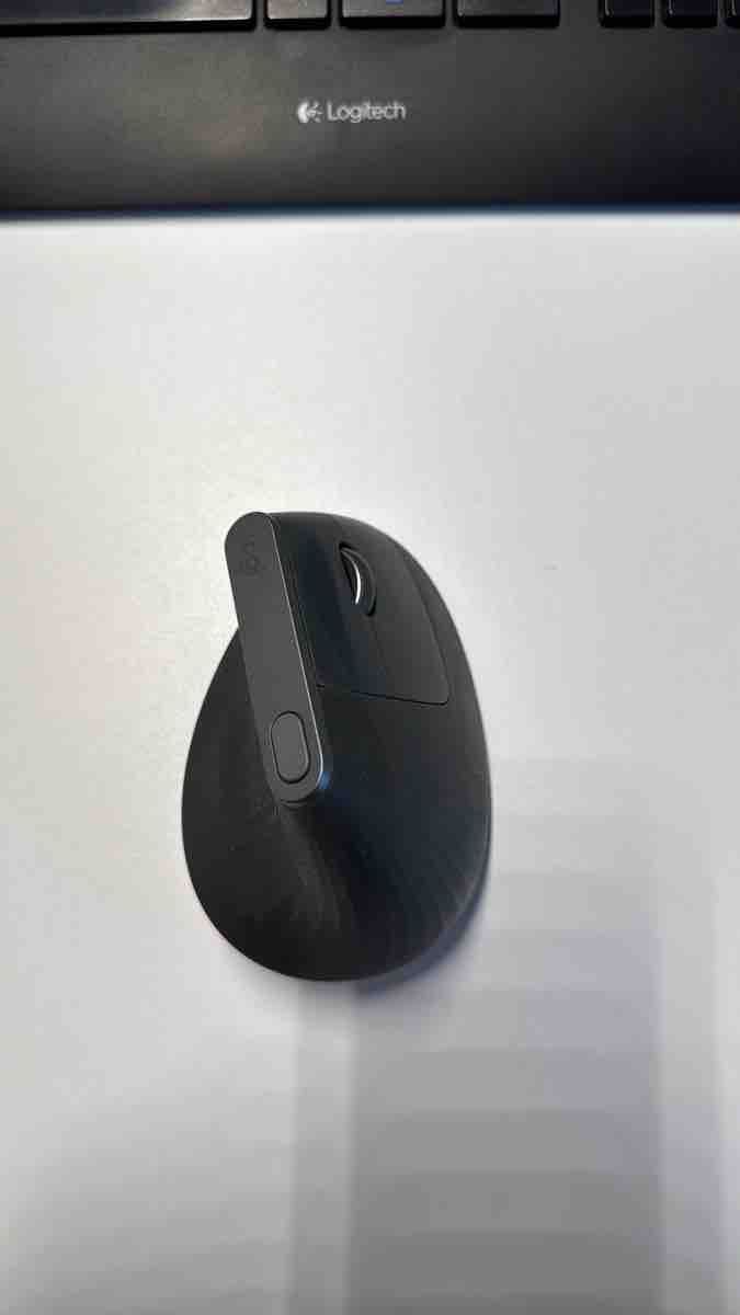 Logitech Mouse: Logitech MX Vertical schwarz neuwertiger Zustand – Nuovo (secondo la descrizione) da Herisau venduto da roe_m52t