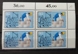 Deutschland-Mi 1275 Viererblock ** (9)