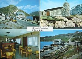 GRIMSEL PASSHÖHE Tea Room Post und Bazar - Postauto