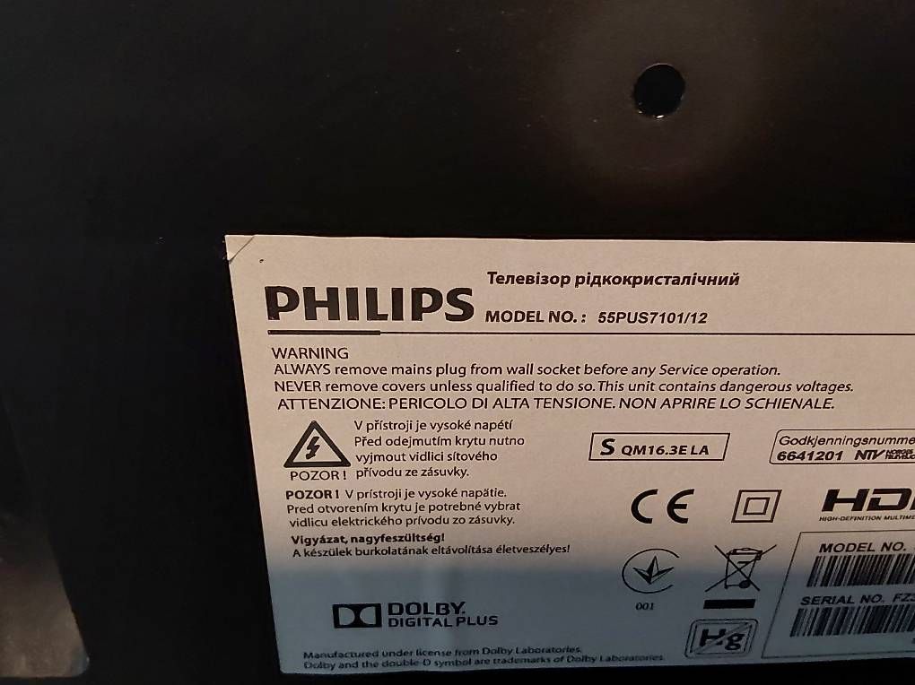 Fernseher: Philips 55" AMBILIGHT – Gebraucht aus Rupperswil von Geni22 3