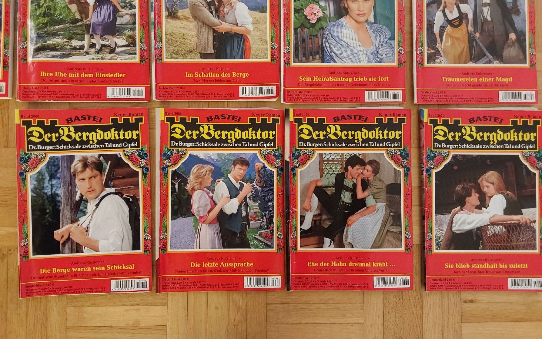 Libri: 13 Heimatromane "Der Bergdoktor" – Usato da Köniz venduto da scopello12 1