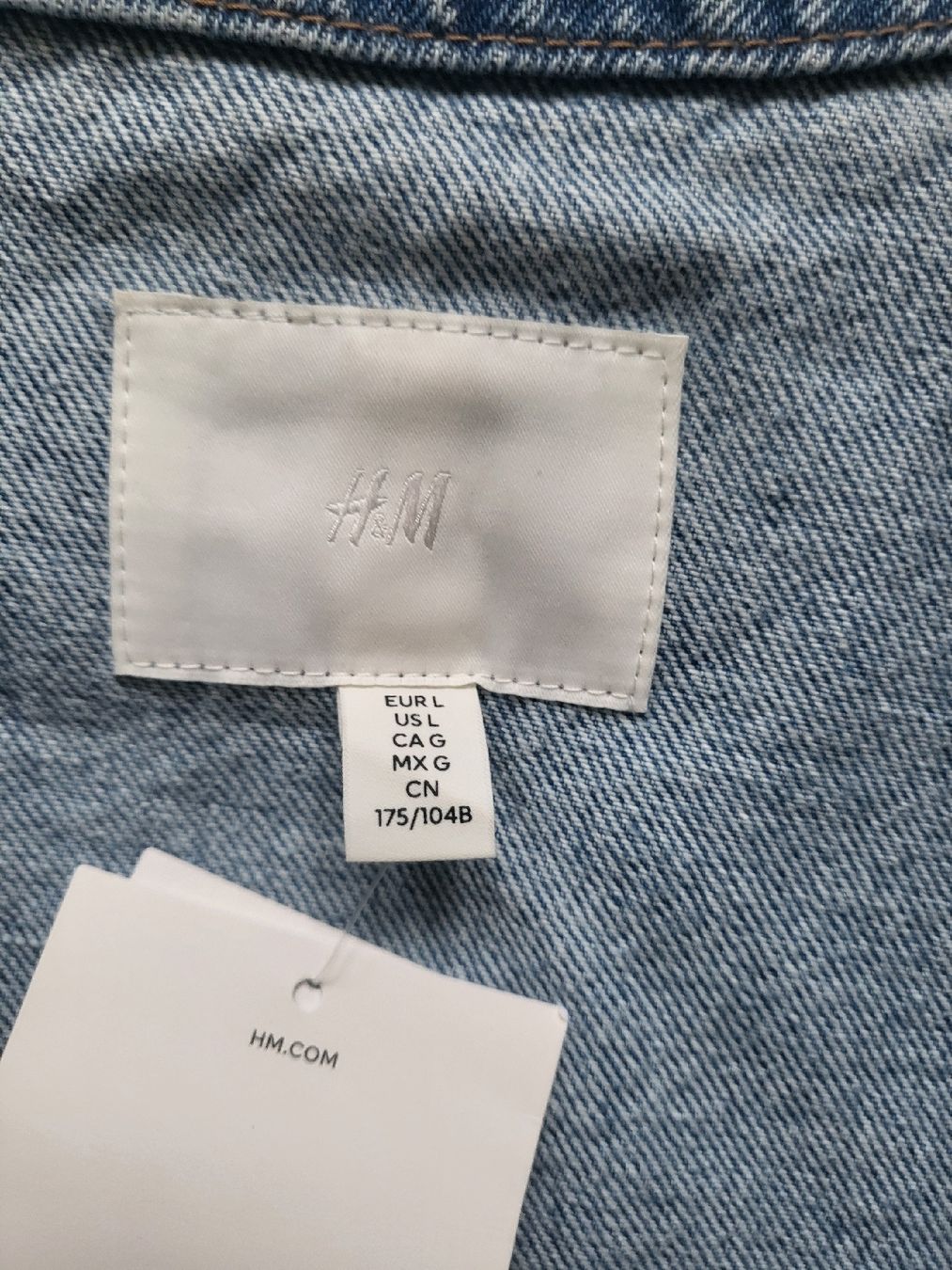 H&M Giacche: H&M Denim Jacket, Size L, Button Up – Nuovo (secondo la descrizione) da Sarmenstorf venduto da zuz_q5kq 3