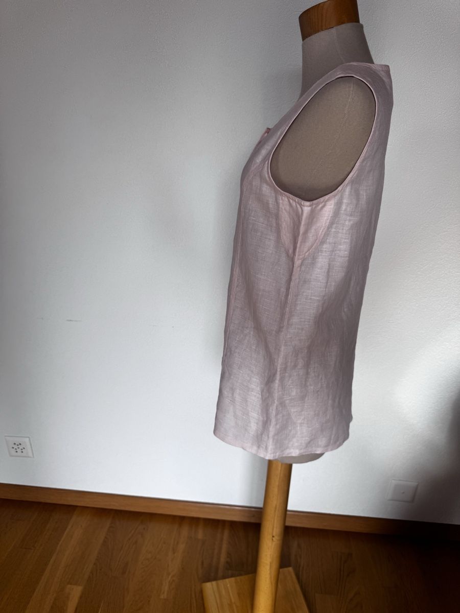 Tops: Leinen Top / Bluse / Rosa / Gr. 36 – Gebraucht aus Hünibach von s.leptir 1
