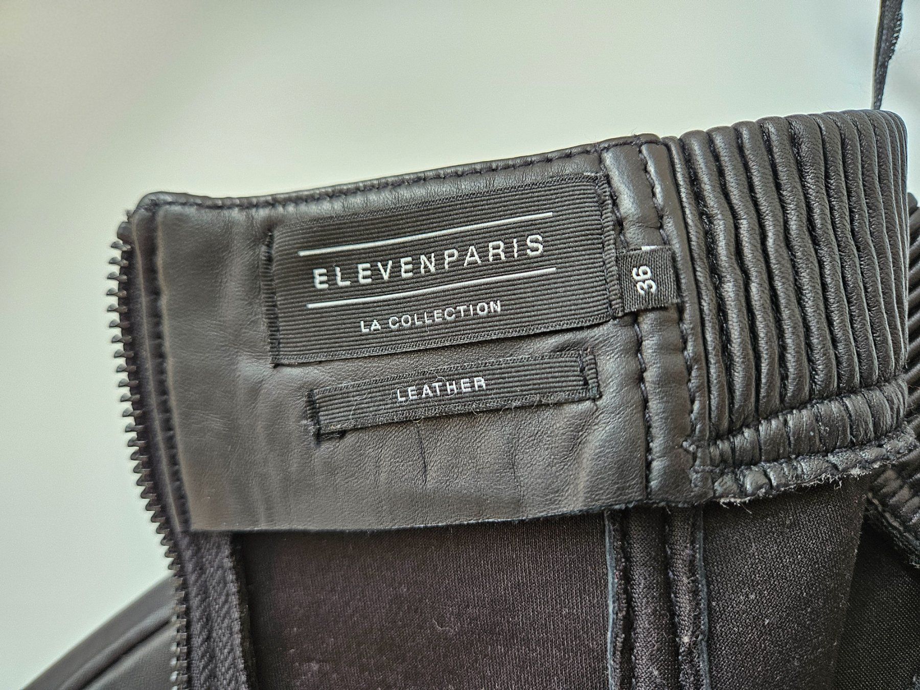 Jupes: 100% Leder Minirock (Gr 36) NEU – Neuf (Voir description) à Zürich par Aleick 4