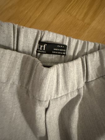 Zara TRF Collection Sommerhose, Grau, Gr. M, Top Zustand!