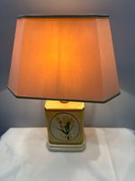 Vintage Porzellan Tischlampe