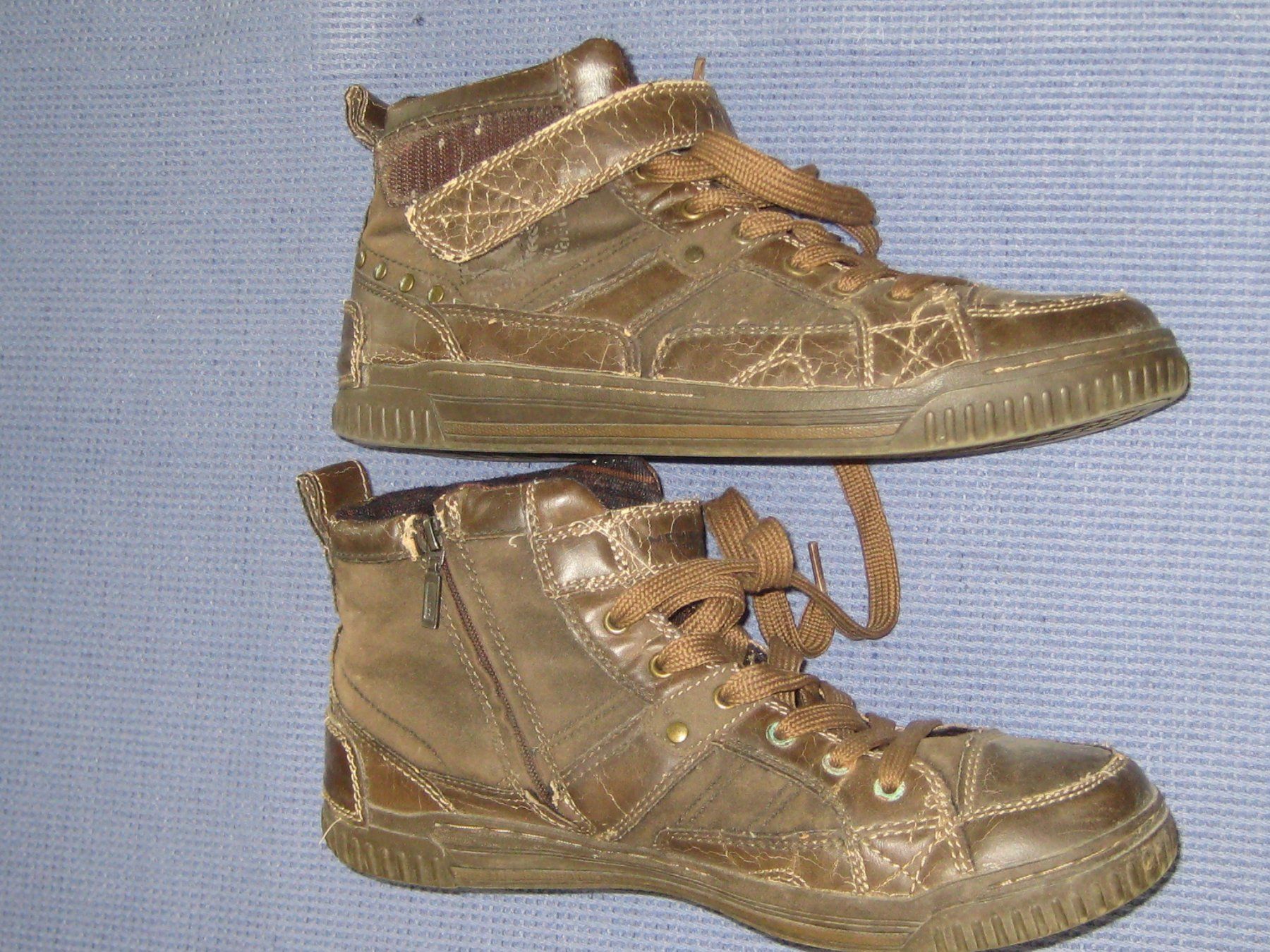 Herrenschuhe: Braune Herbst Schuhe, Gr. 42, Marke Memphis. – Gebraucht aus Neftenbach von Werthe 1