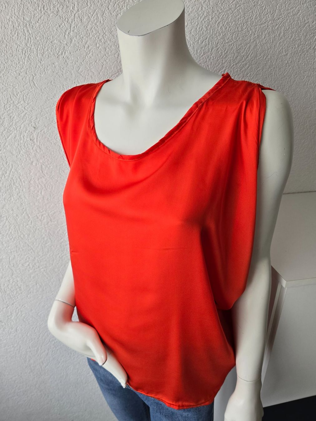 Camicette: Blouse fluide rouge T-unique – Usato da Les Verrières venduto da kitel79 4