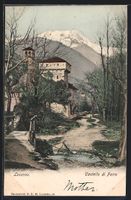 AK Locarno, Castello di Ferro, 1903