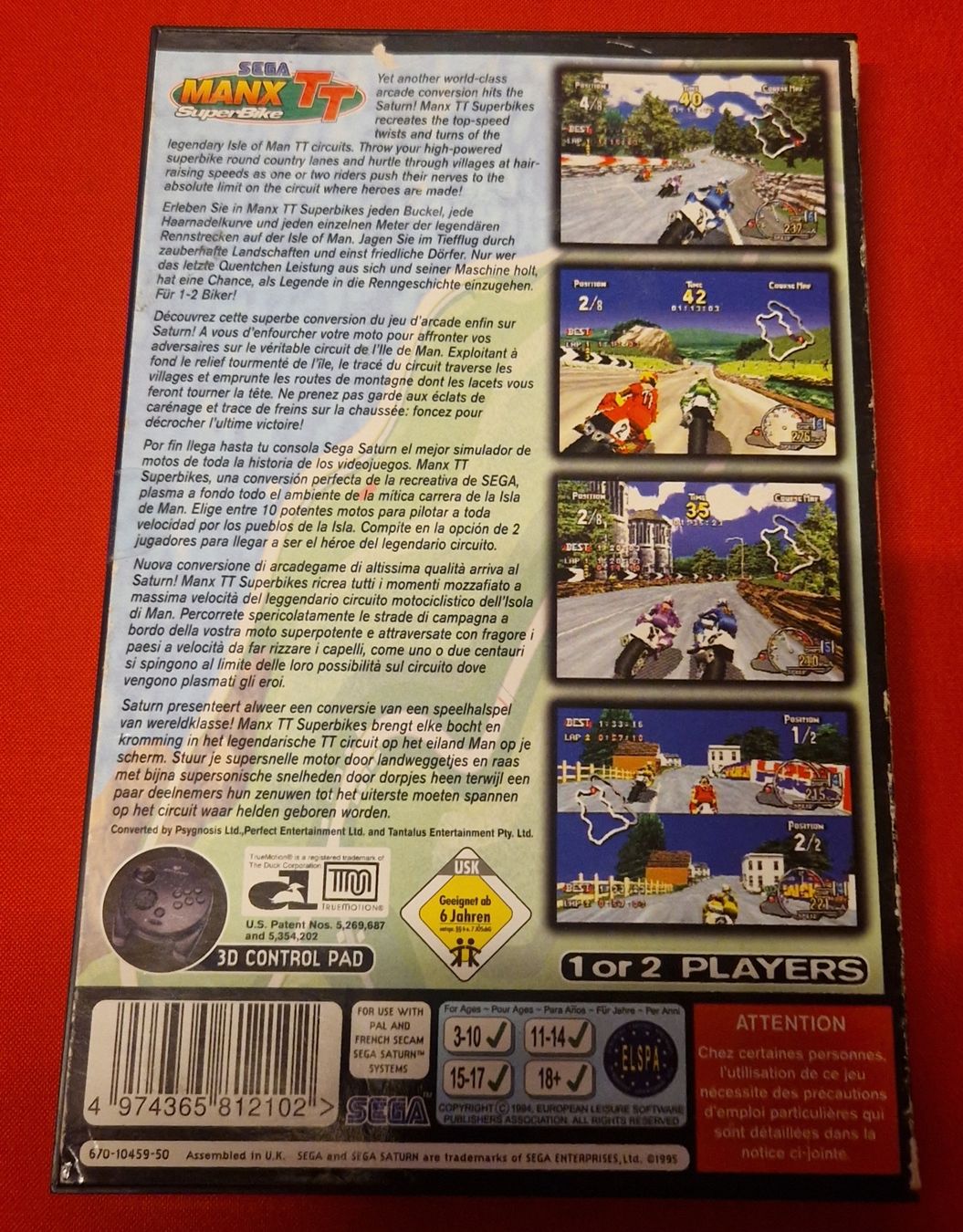 Sega Giochi: Manx TT Superbike Sega Saturn – Usato da Villars-sur-Glâne venduto da MrLobTec 1