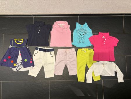 9-teiliges Sommerkleider-Set für Kleinkinder 12 - 18 Monate