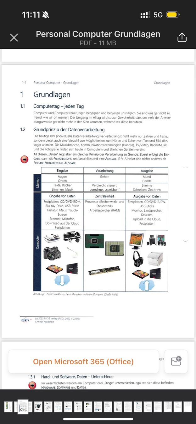 Libri: PDF Buch Personal Computer Grundlagen – Usato da Emmenbrücke venduto da Cihannur 2