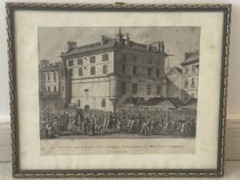 Gravure Révolution Française 1789 - Prieur & Berthault