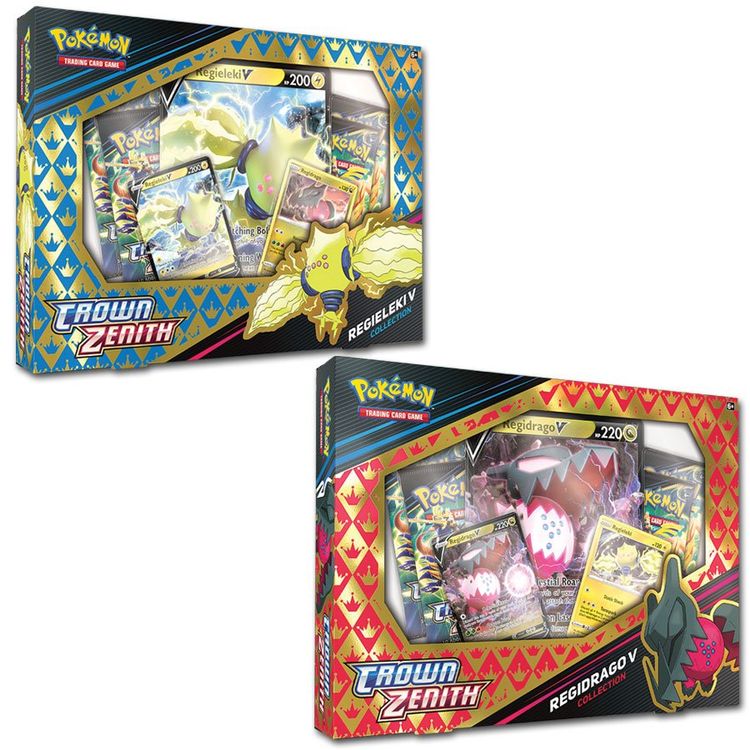 Pokémon Crown Zenith V Collection Set Regidrago Regielek Kaufen Auf Ricardo 0716