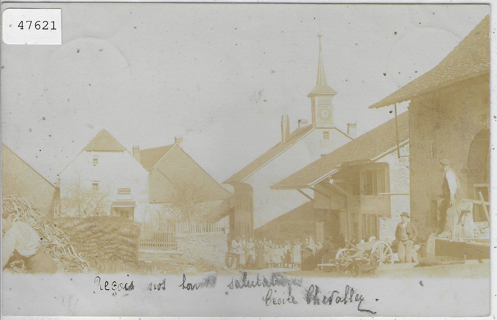 Cartoline postali: Champtauroz - Interieur du village – Usato da Ettingen venduto da Kartenplanet