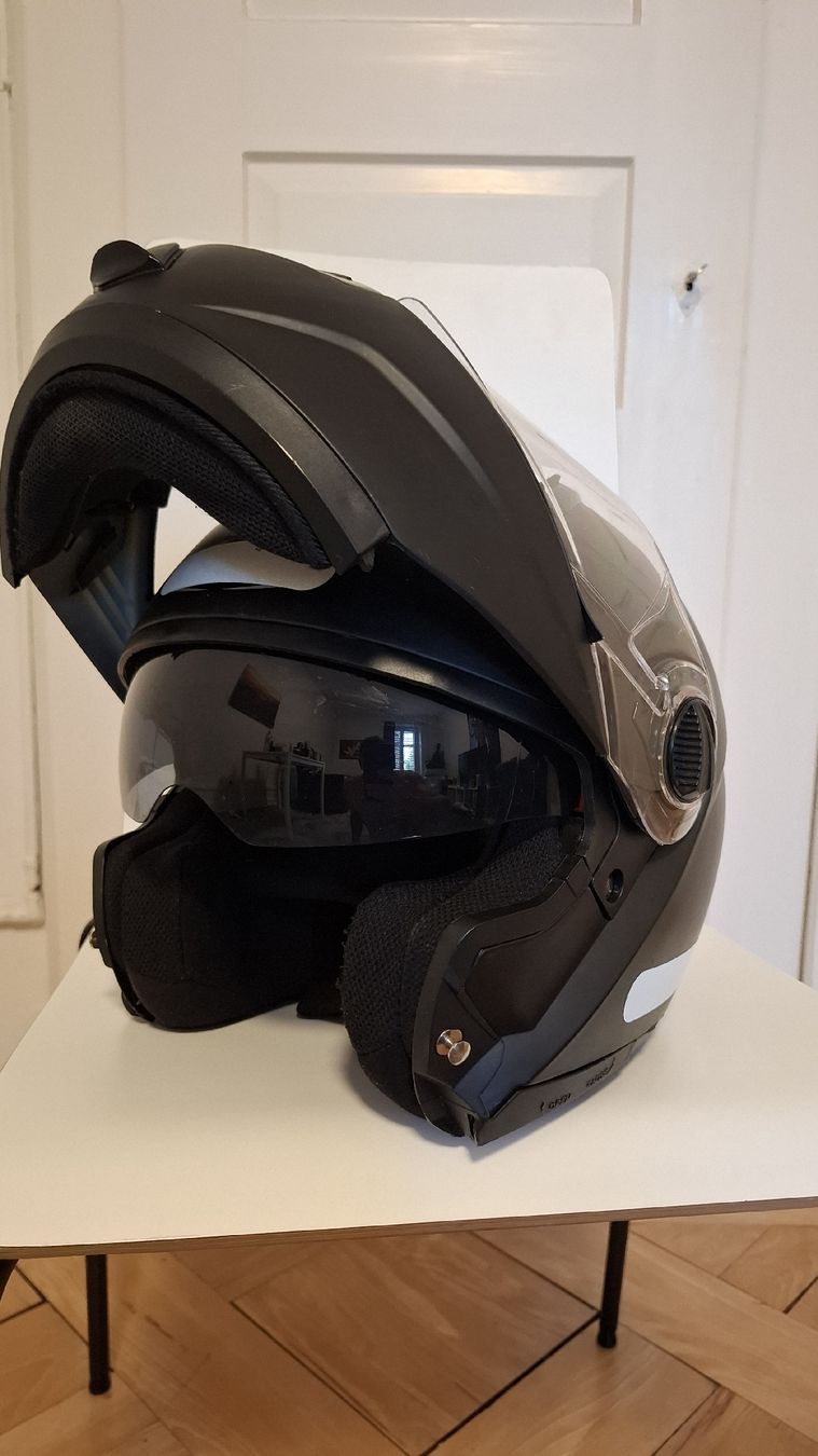 Caschi & visiere: Klapphelm / Motorradhelm mit integrierter Sonnenblende  – Usato da Zürich venduto da MaxiK 2