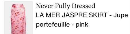 Never Fully Dressed Jupe 42 midi