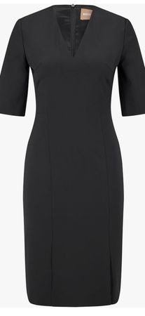 BOSS Hugo Boss Women's Black Dress, Perfect for Spring!