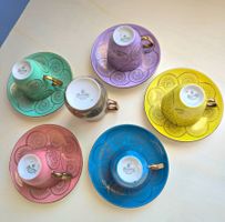 Espressotassen Vintage Bareuther Waldsassen,  50ties