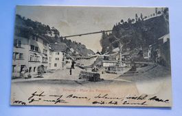 Fribourg, 1899, gelaufen - Erlös zu Gunsten AVC, avc-ch.org