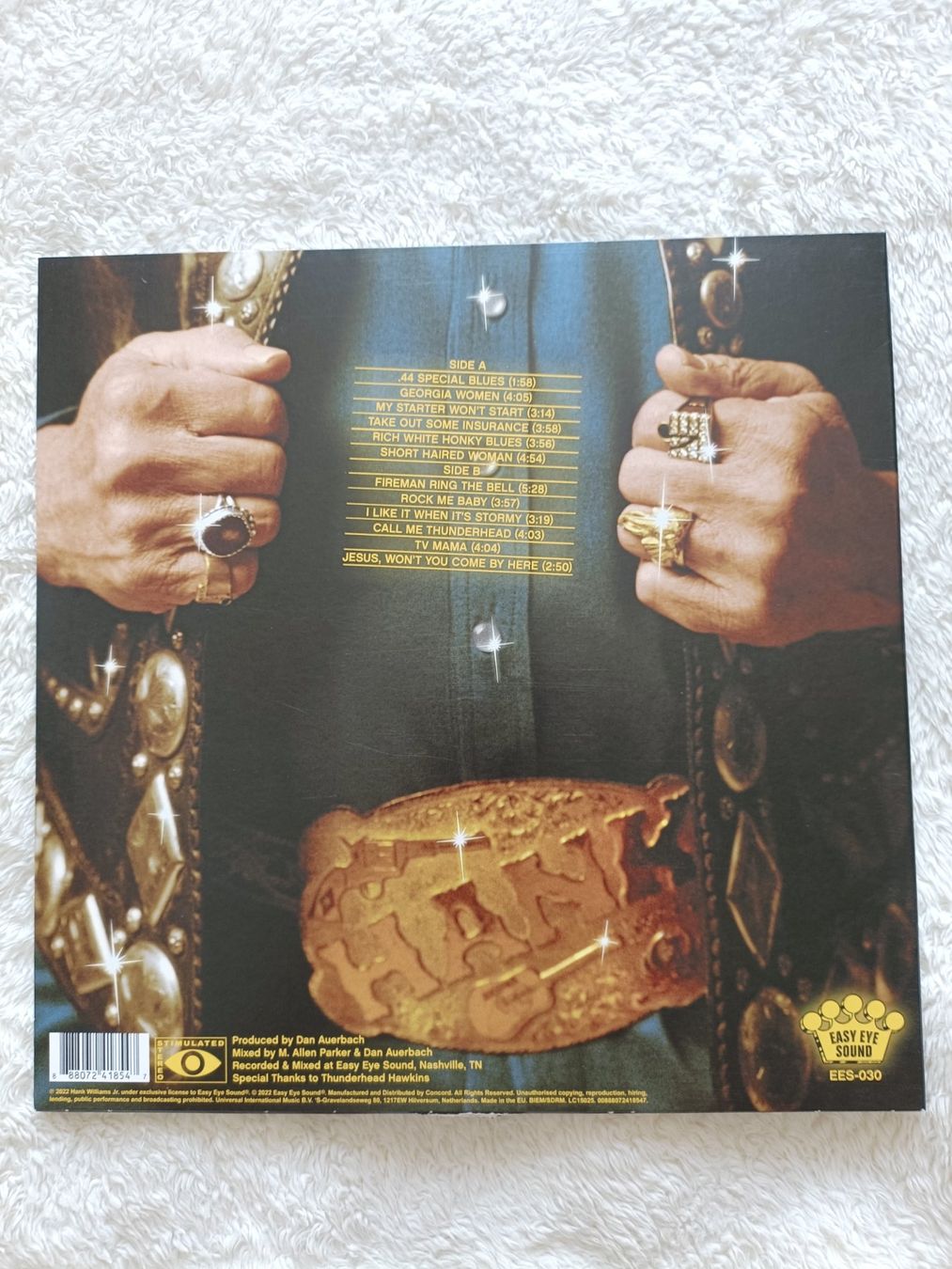 Schallplatten: Hank Williams Jr. - Rich White Honky Blues  LP – Gebraucht aus Luzern von cryptonic79 1