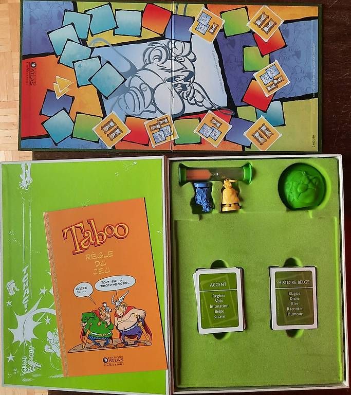 Fumetti: Jeu Taboo Astérix chez les belges, envoi compris – Usato da Châbles FR venduto da Monar 1