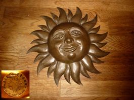 VINTAGE Sonne aus Messing 	BIRTH GRAMM Switzerland 26 cm