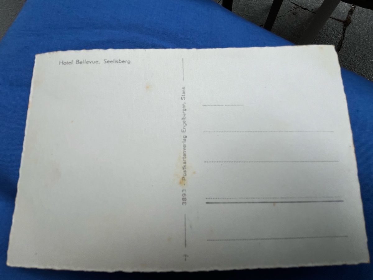 Cartes postales: Ak Hotel Bellevue Seelisberg – D'occasion à Romanshorn par Apfelschuss 1