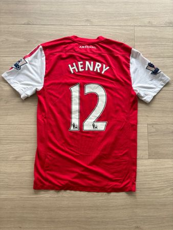 2011-12 Arsenal Home Shirt Henry #12 (S)