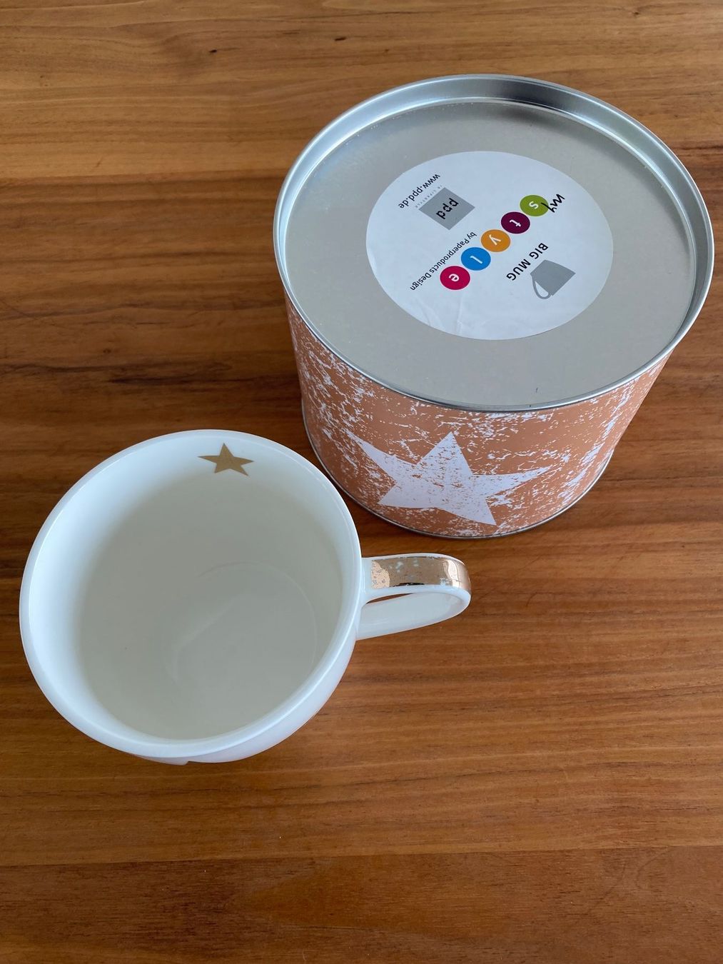 Tassen: Neu - grosse Tasse mit Stern und Originalverpackung – Neu und originalverpackt aus Muri AG von Hookipa01 1