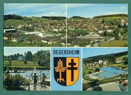 Degersheim, 1979, Mehrbilderkarte, gelaufen, Grossformat