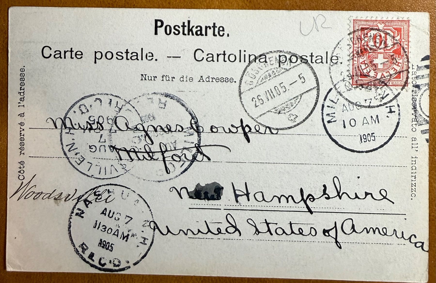 Cartoline postali: Göschenen - 1905 – Usato da Lutry venduto da Ediego 1