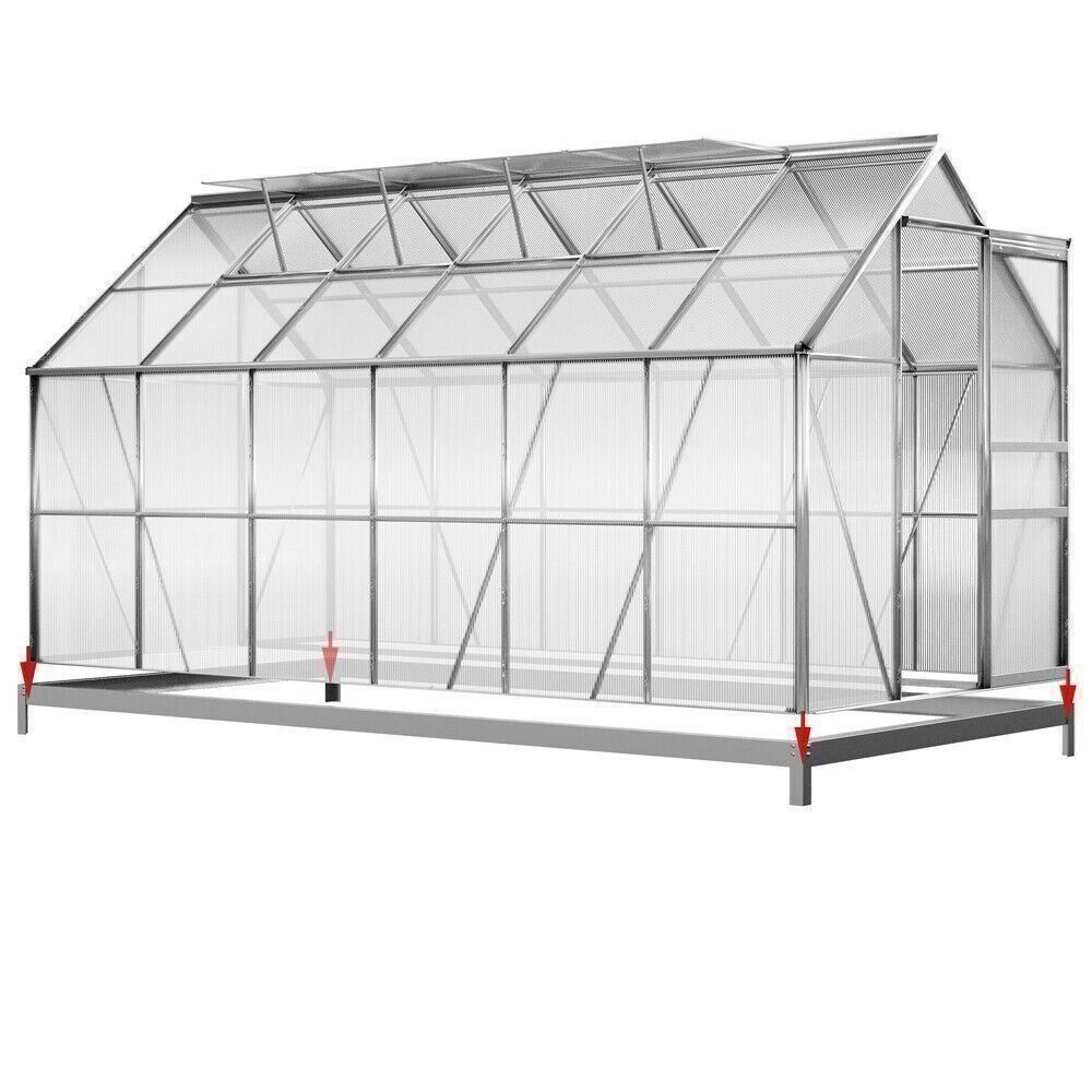 Cabanes de jardin & serres: Gardebruk Gewächshaus 7,2m 380x190cm – Neuf avec emballage d'origine à Bottighofen par zaap 5